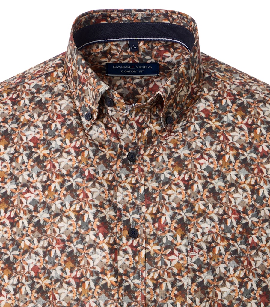 Casa Moda Herren Hemden Silber