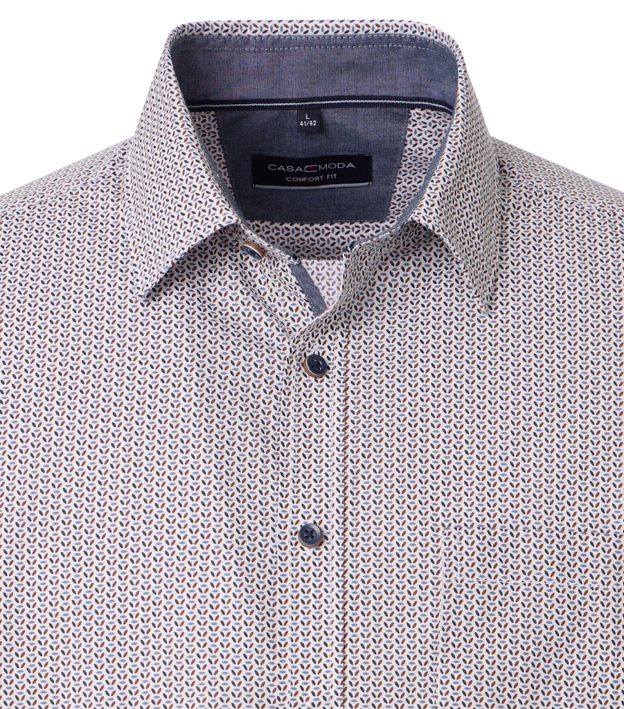 Casa Moda Herren Hemden Silber