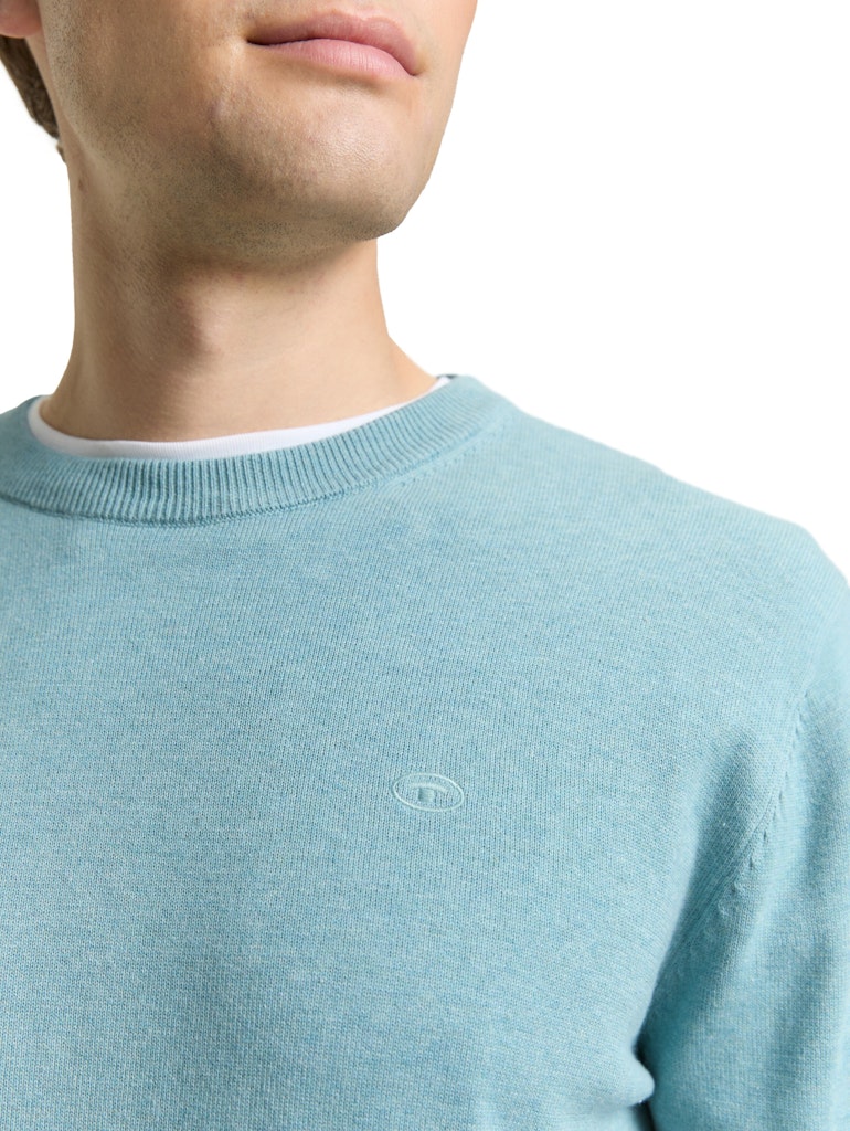 Tom Tailor Herren Pullover Tourmaline Mela