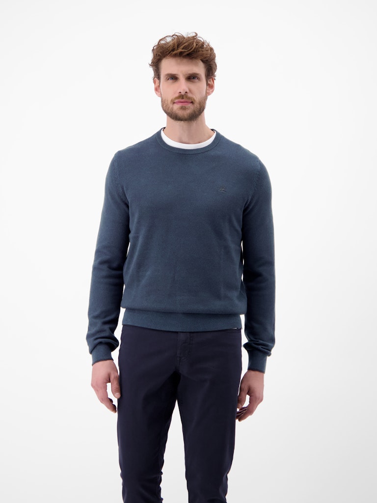 Lerros Herren Pullover Classic Navy