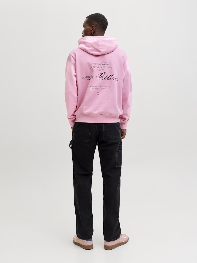 Jack & Jones Herren Sweatshirts Prism Pink