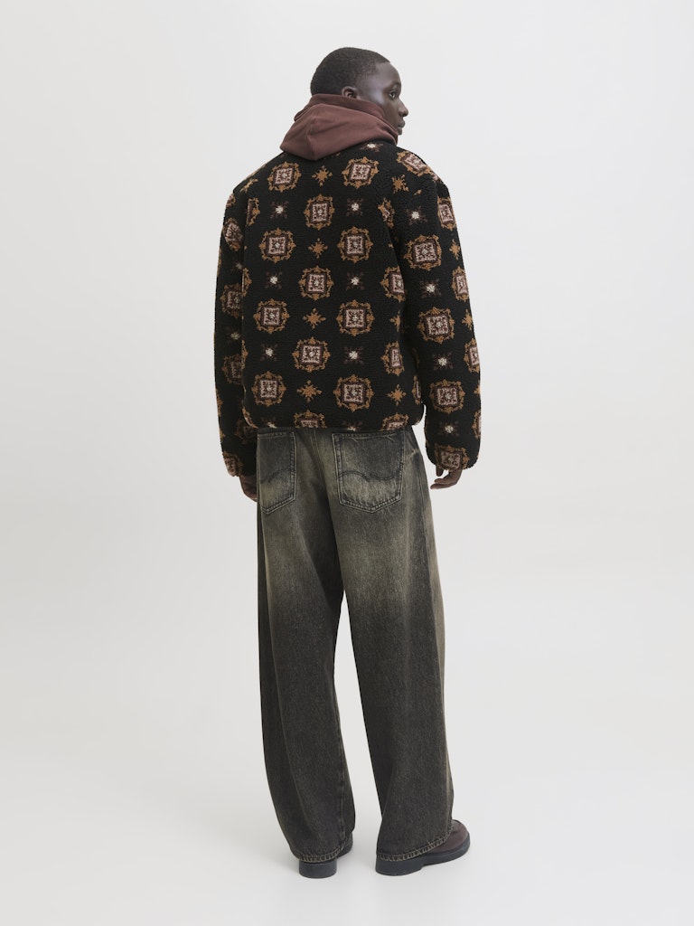 Jack & Jones Herren Jacken Black/Aop