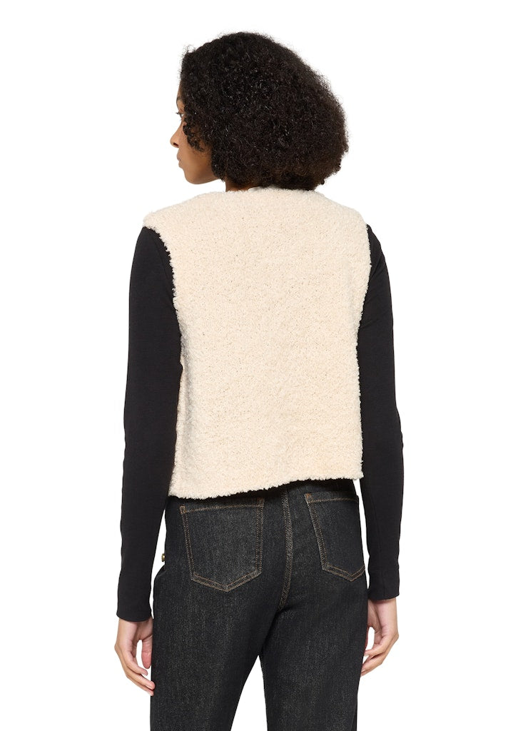 Cartoon Damen Strickjacken Cream