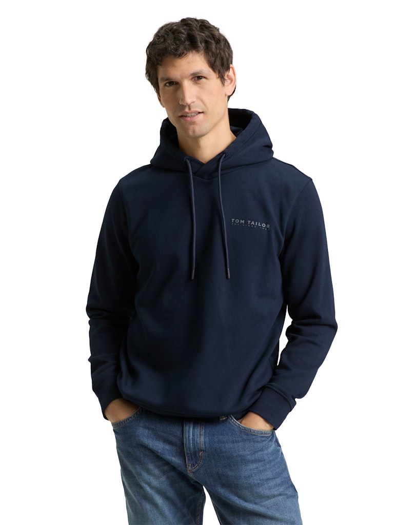 Tom Tailor Herren Sweatshirts Sky Captain Blu