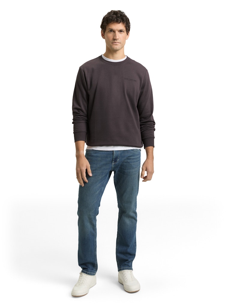 Tom Tailor Herren Sweatshirts Tarmac Grey