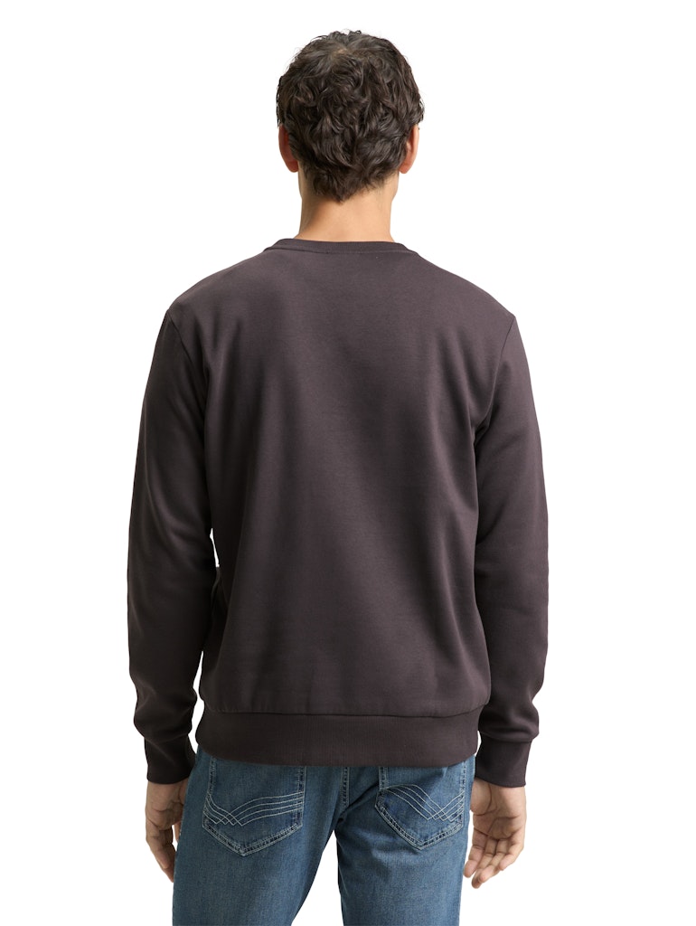 Tom Tailor Herren Sweatshirts Tarmac Grey