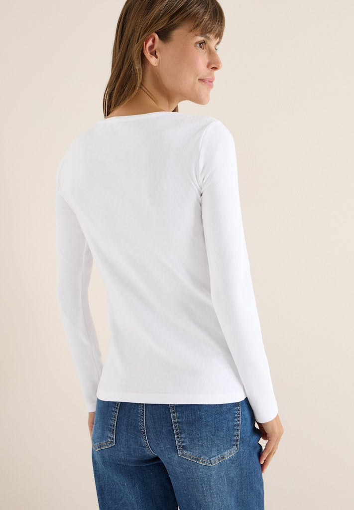 Cecil Damen T-Shirts White