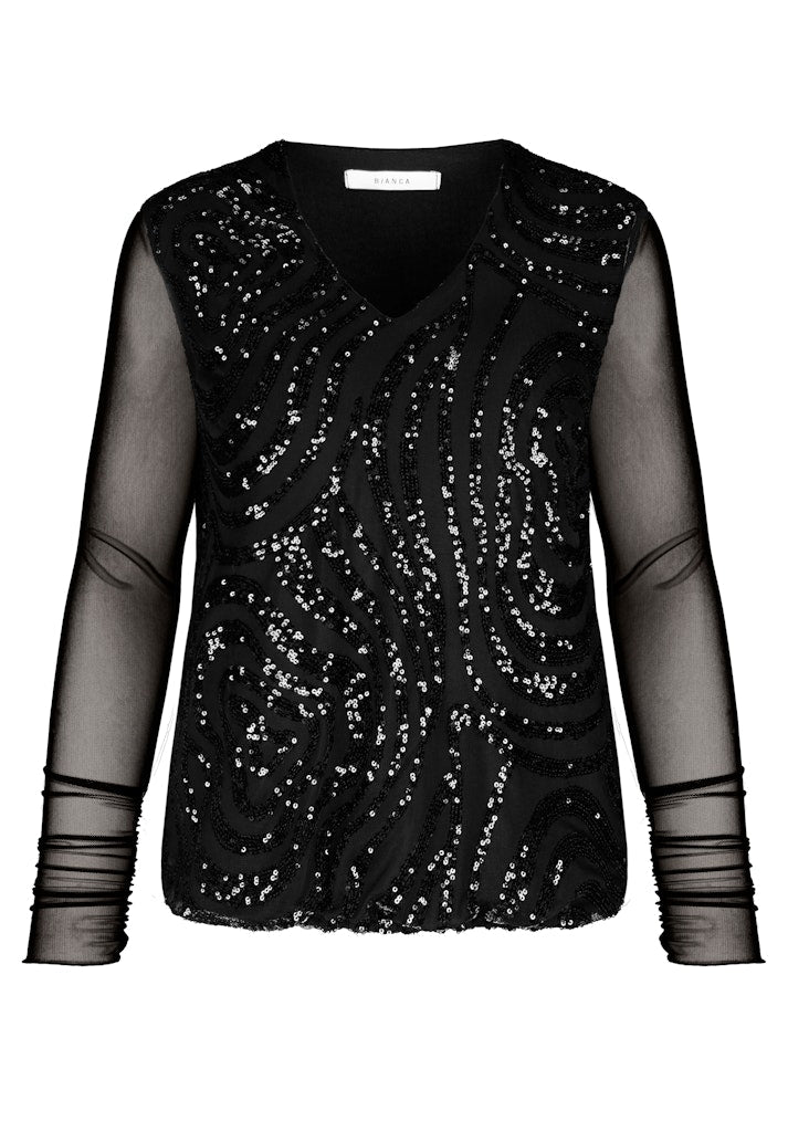 Bianca Damen T-Shirts Black