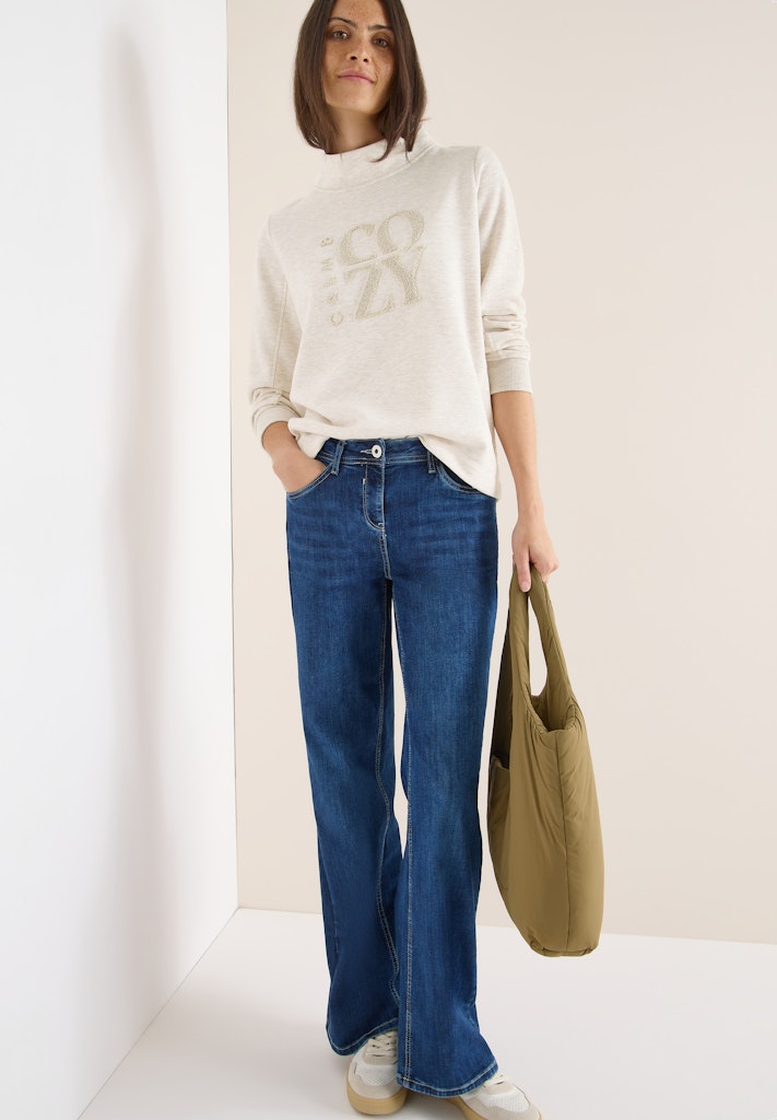 Cecil Damen Pullover  Oat Milk