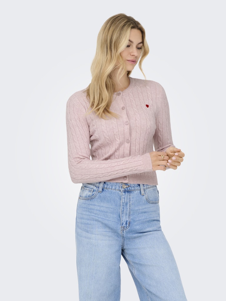 Only Damen Strickjacken Burnished Lilac