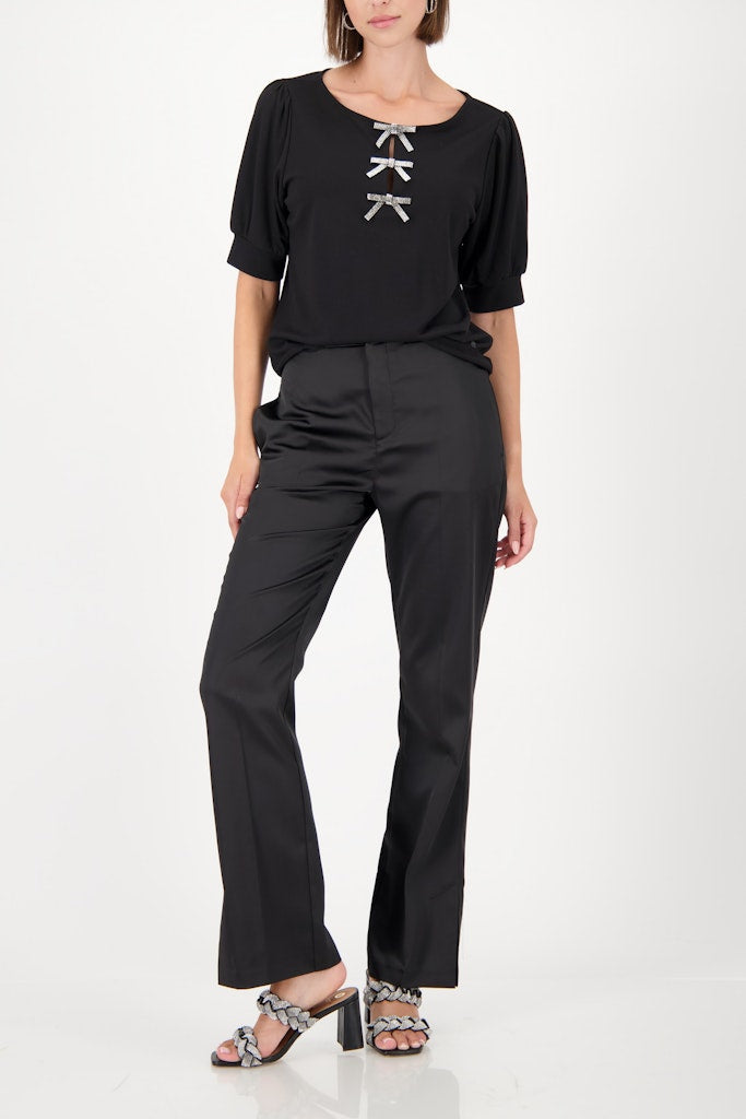 Monari Damen T-Shirts  Schwarz