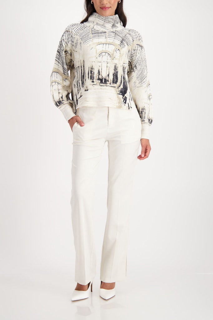 Monari Damen Pullover Almond Gemu