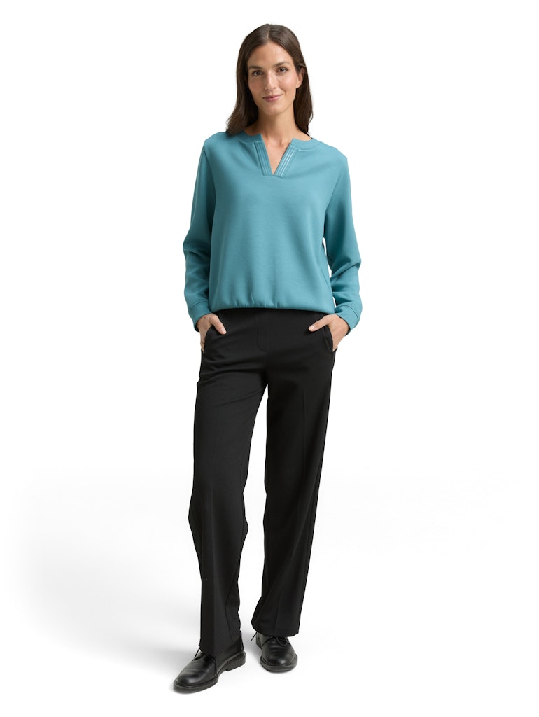 Tom Tailor Damen Sweatshirts Tropical Teal