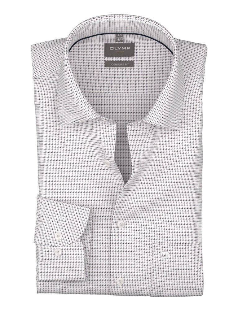 Olymp Herren Hemden lang  Mauve