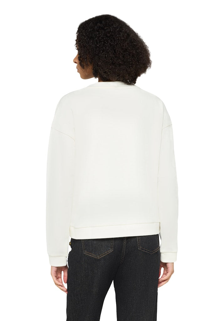 Cartoon Damen Sweatshirts Patch Cream/Gre