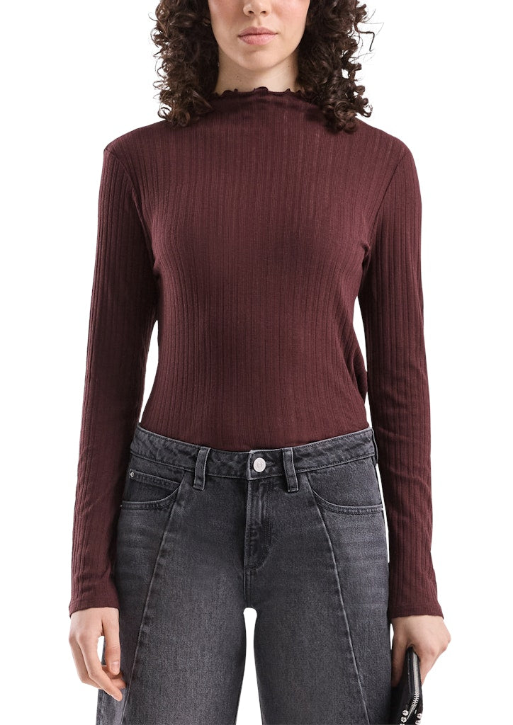 QS by S.Oliver Damen T-Shirts Lilac/Pink