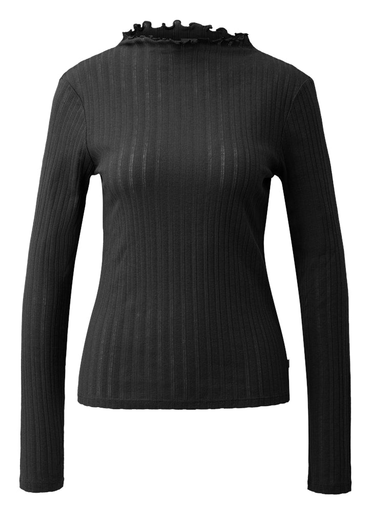 QS by S.Oliver Damen T-Shirts Grey/Black