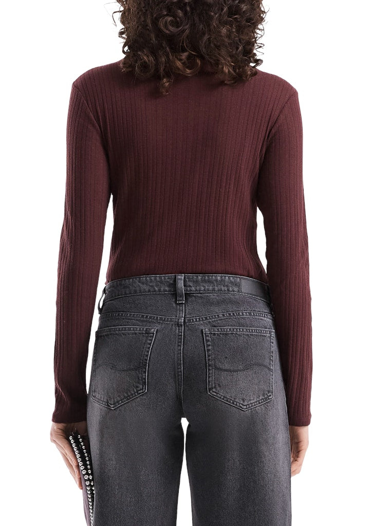 QS by S.Oliver Damen T-Shirts Lilac/Pink