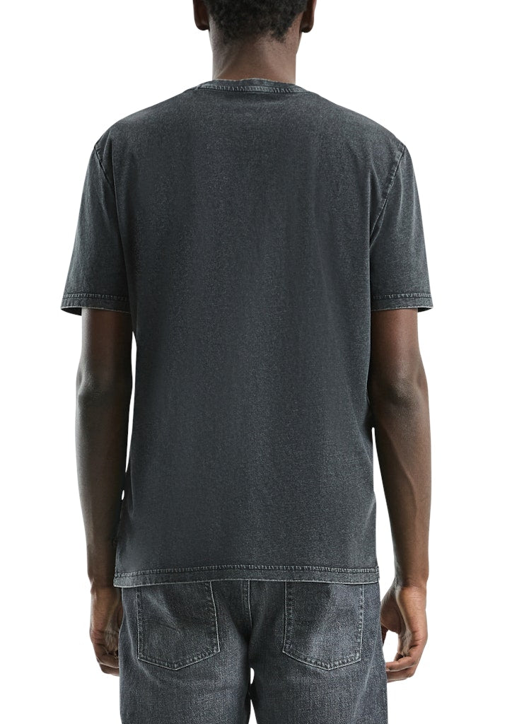 QS by S.Oliver Herren T-Shirts kurz Grey/Black