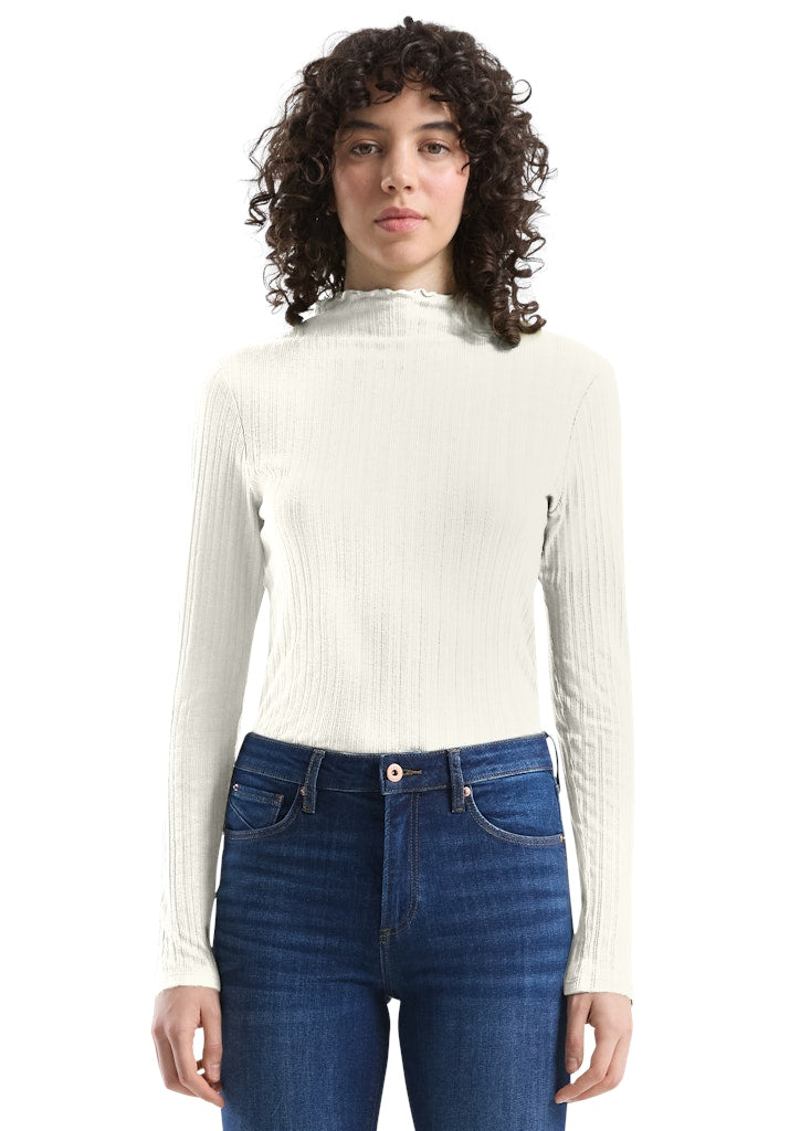 QS by S.Oliver Damen T-Shirts White