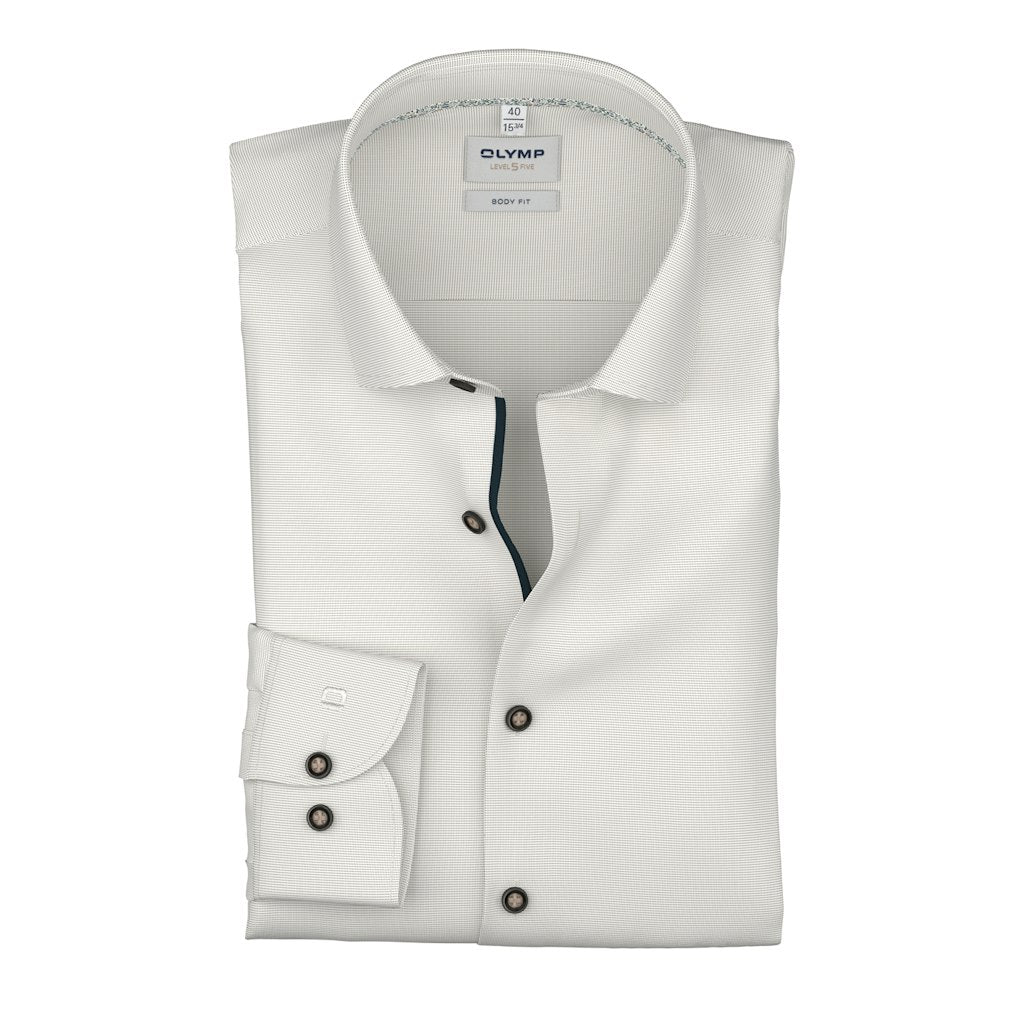 Olymp Herren Hemden lang  Nougat