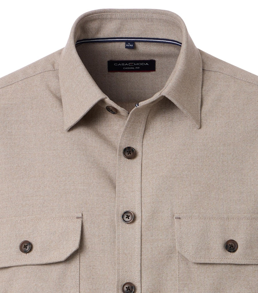 Casa Moda Herren Hemden  Beige