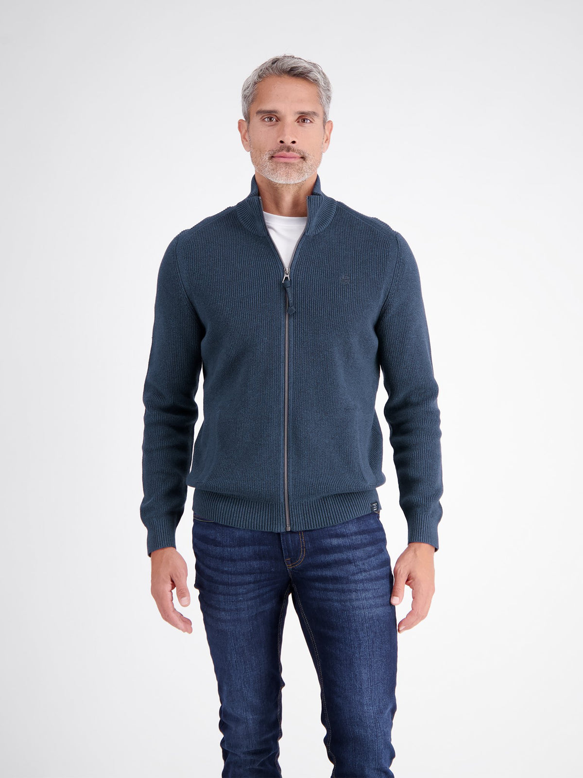 Lerros Herren Strickjacken Classic Navy