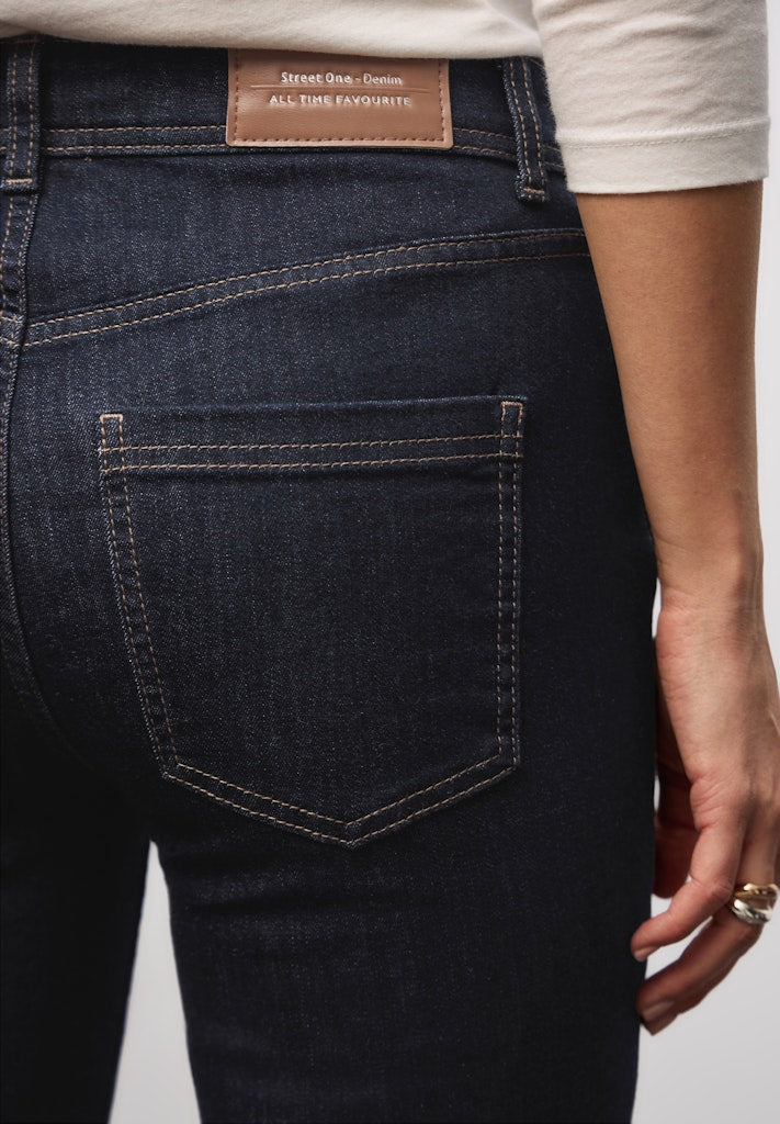 Street One Damen Hosen  Rinsed Da