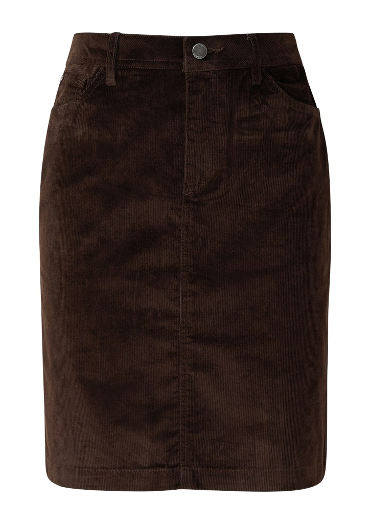 S. Oliver red Damen Rock Brown