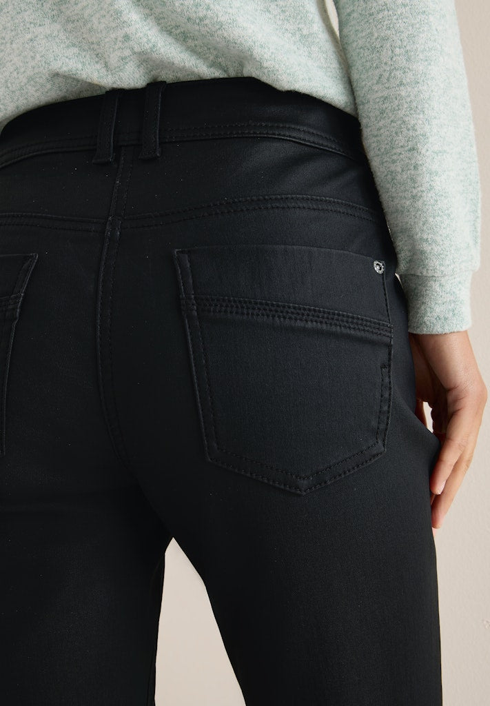 Cecil Damen Hosen Black