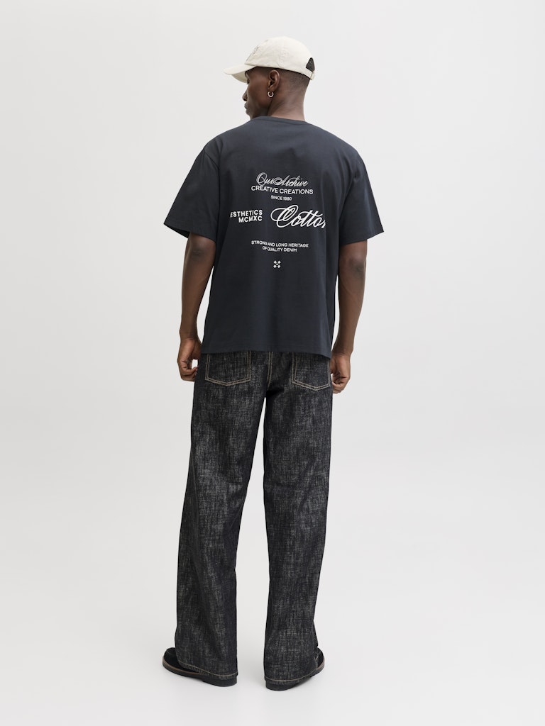 Jack & Jones Herren T-Shirts kurz Black
