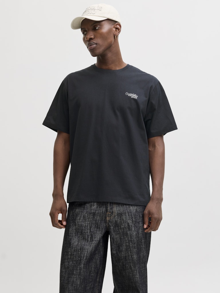 Jack & Jones Herren T-Shirts kurz Black