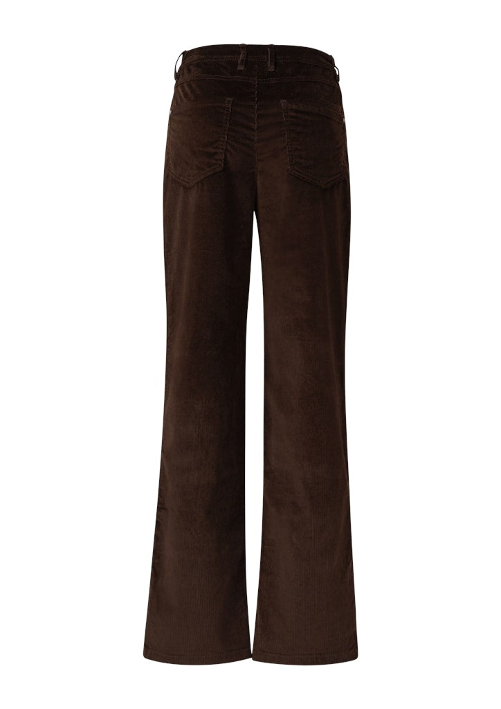 S. Oliver red Damen Hosen Brown