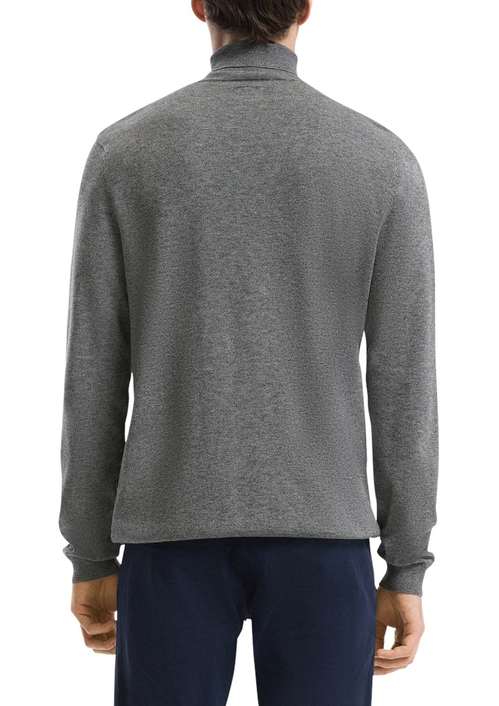 QS by S.Oliver Herren Pullover Grey/Black