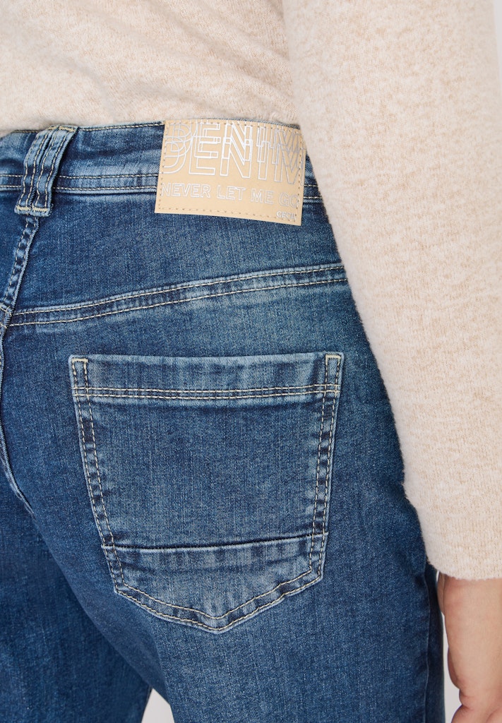 Cecil Damen Hosen  Mid Blue