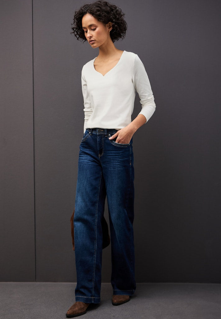 Street One Damen T-Shirts  Off White