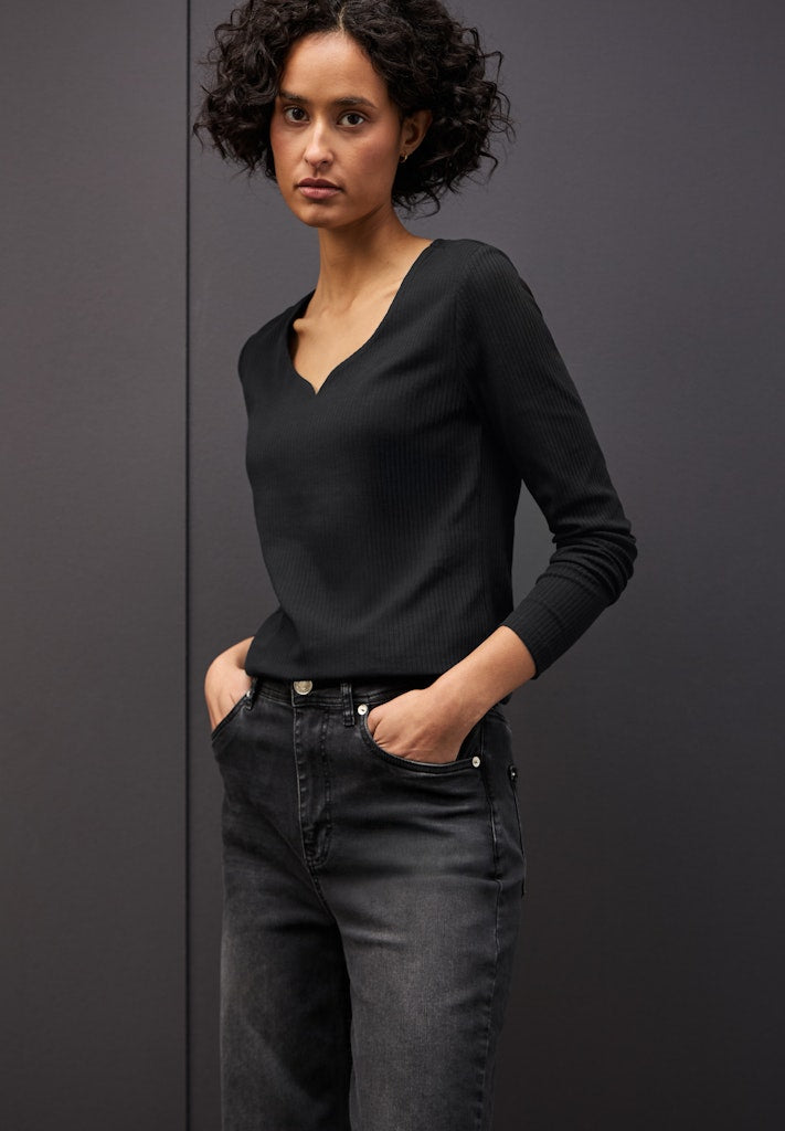 Street One Damen T-Shirts Black