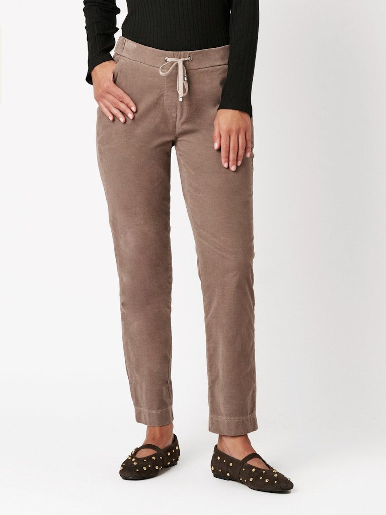 Toni Dress Damen Hosen Taupe