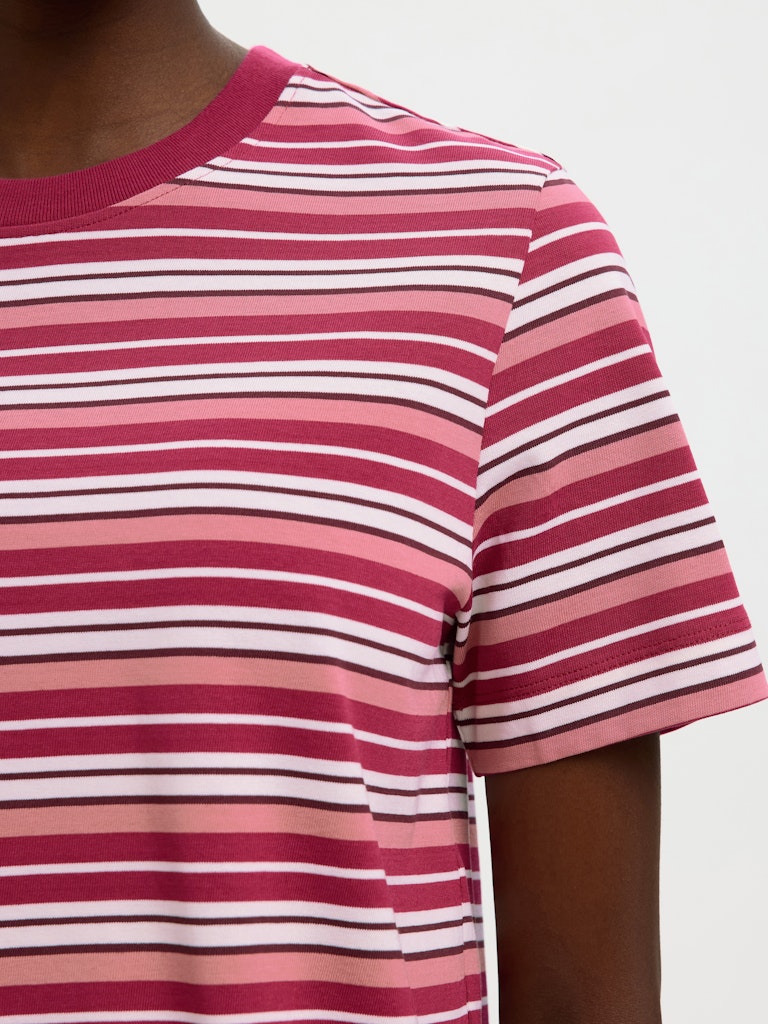 Selected Femme Damen T-Shirts Anemone/Multi S