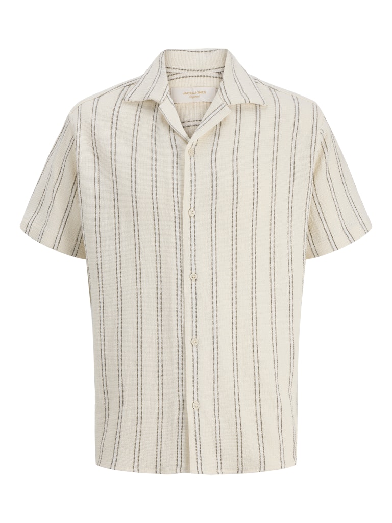 Jack & Jones Herren Hemden lang Antique White/S