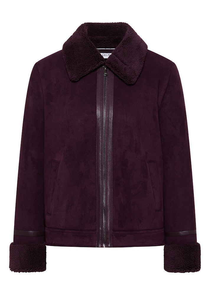 Cecil Damen Blazer  Eggplant