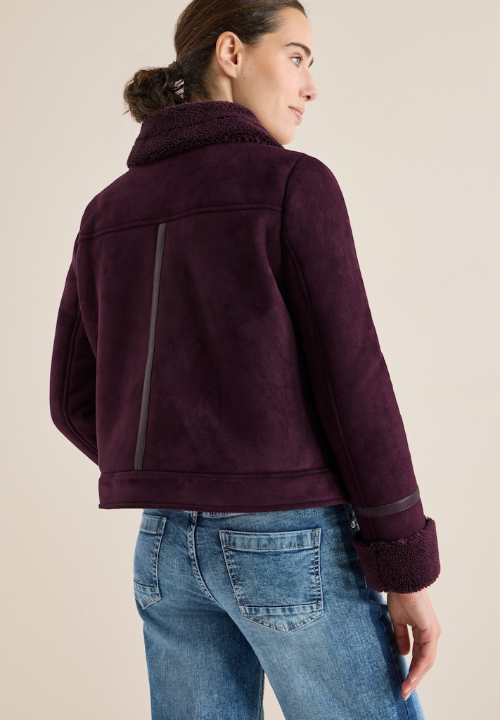 Cecil Damen Blazer  Eggplant
