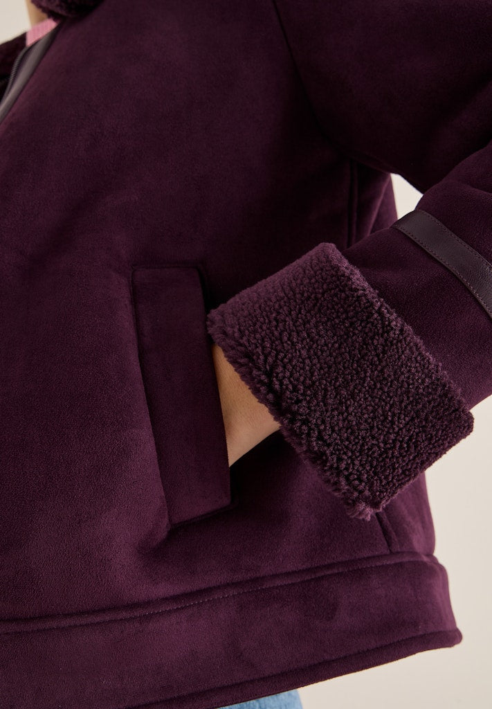 Cecil Damen Blazer  Eggplant