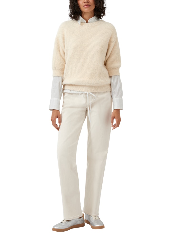 S. Oliver red Damen Blusen White