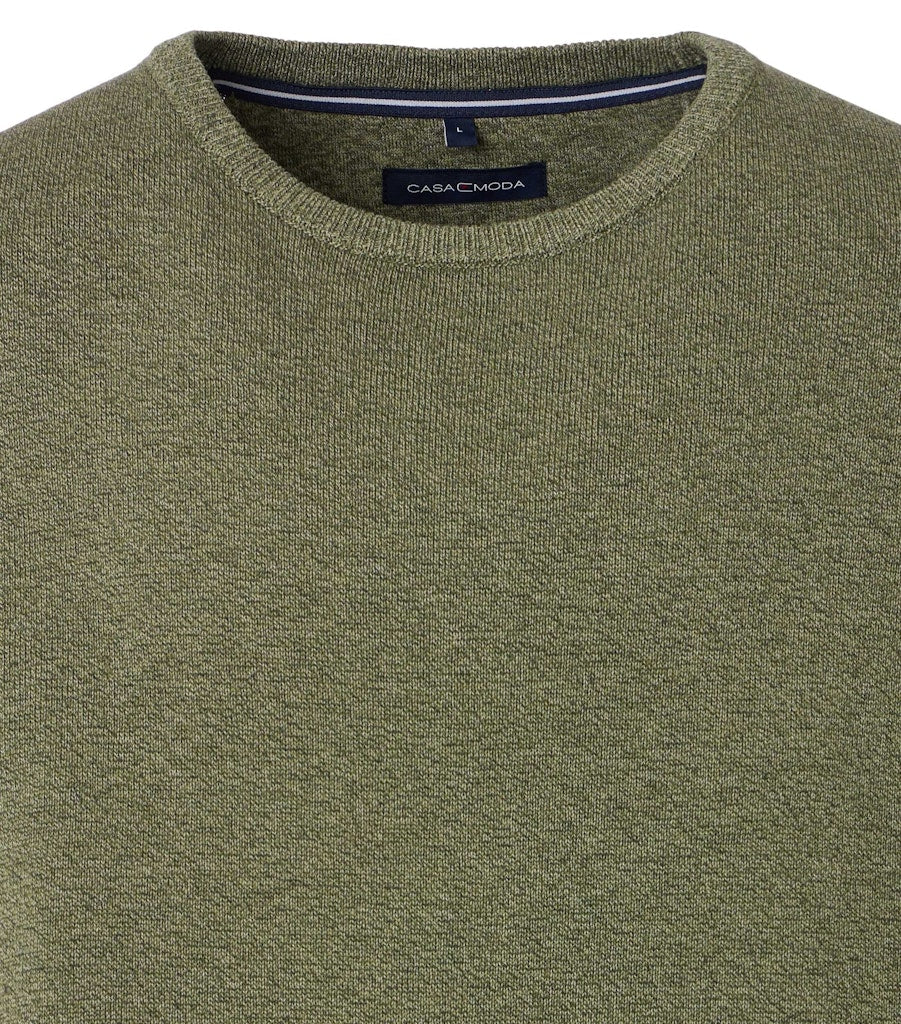 Casa Moda Herren Pullover  Gruen