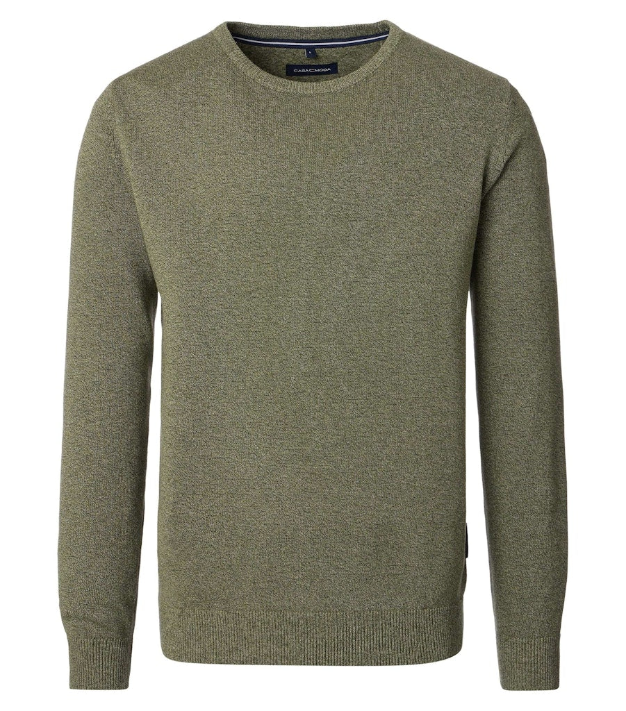 Casa Moda Herren Pullover  Gruen