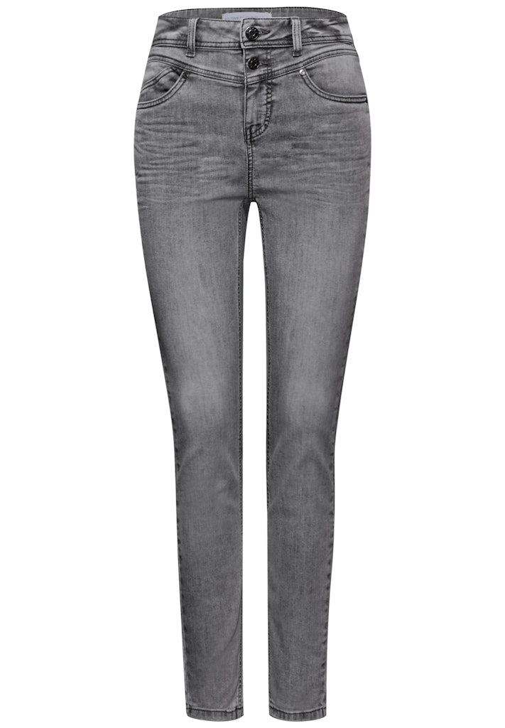 Street One Damen Hosen  Mid Grey