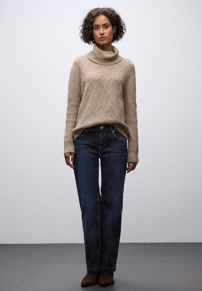 Street One Damen Hosen  Deep Indi