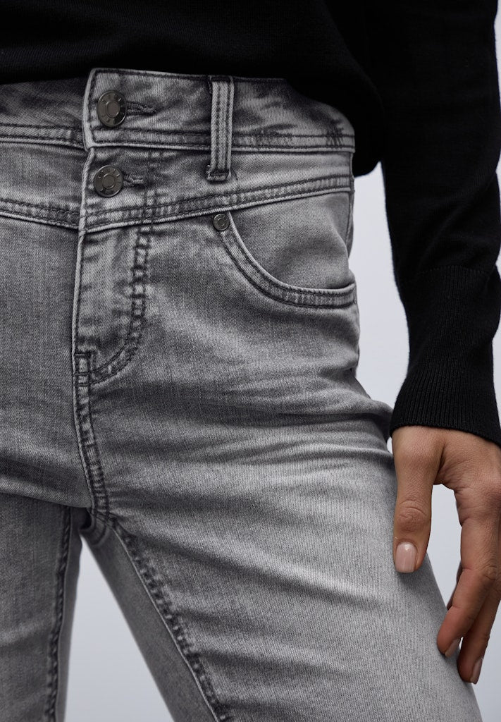 Street One Damen Hosen  Mid Grey