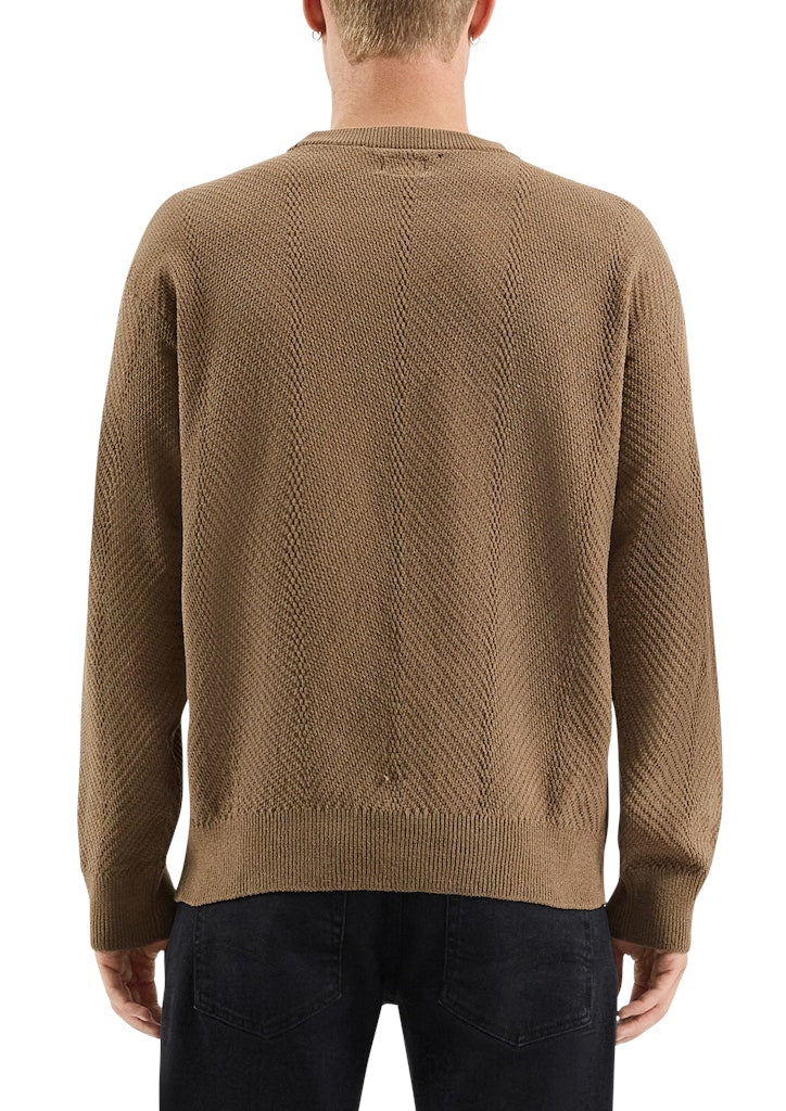 QS by S.Oliver Herren Pullover Brown